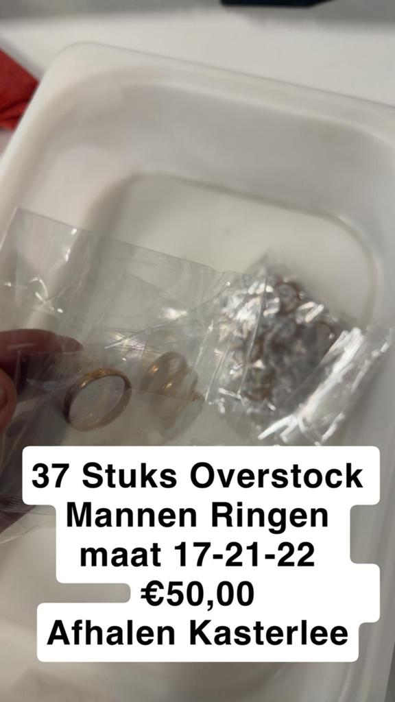 Mannen ringen, Ophalen, Nieuw