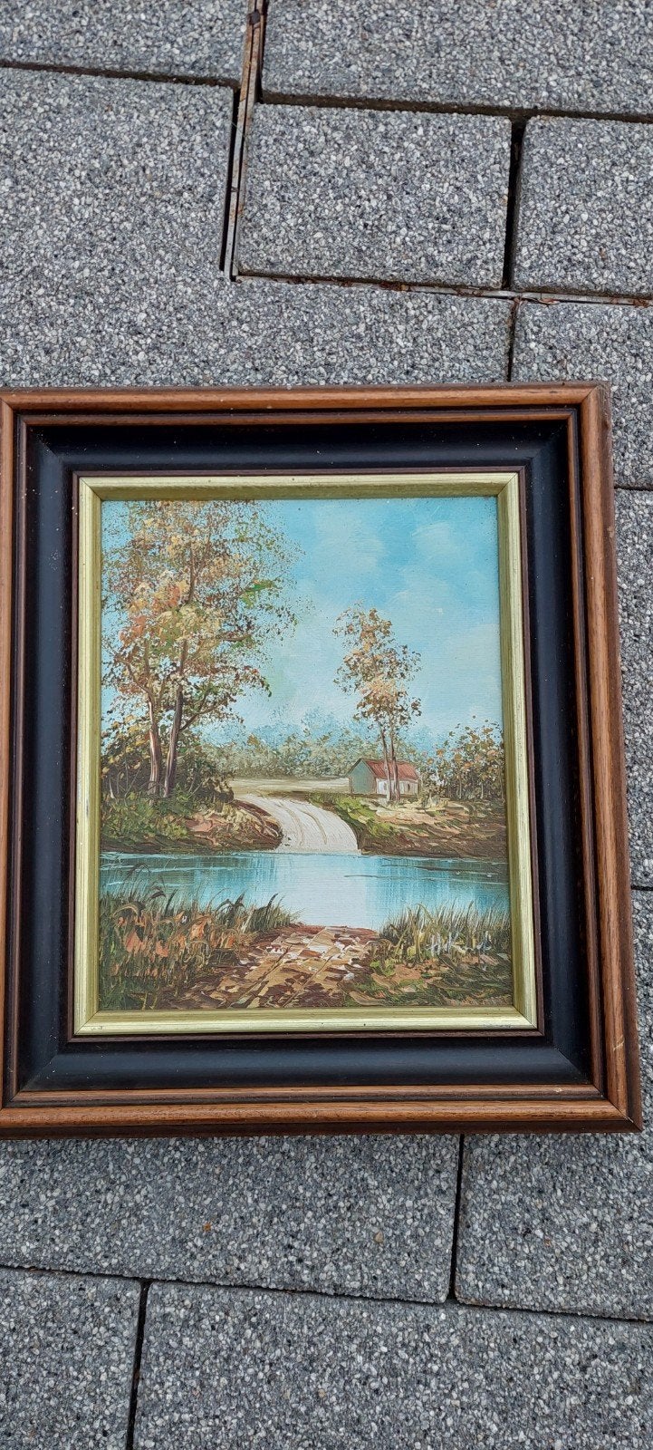 Schilderij H. Knauf, Ophalen