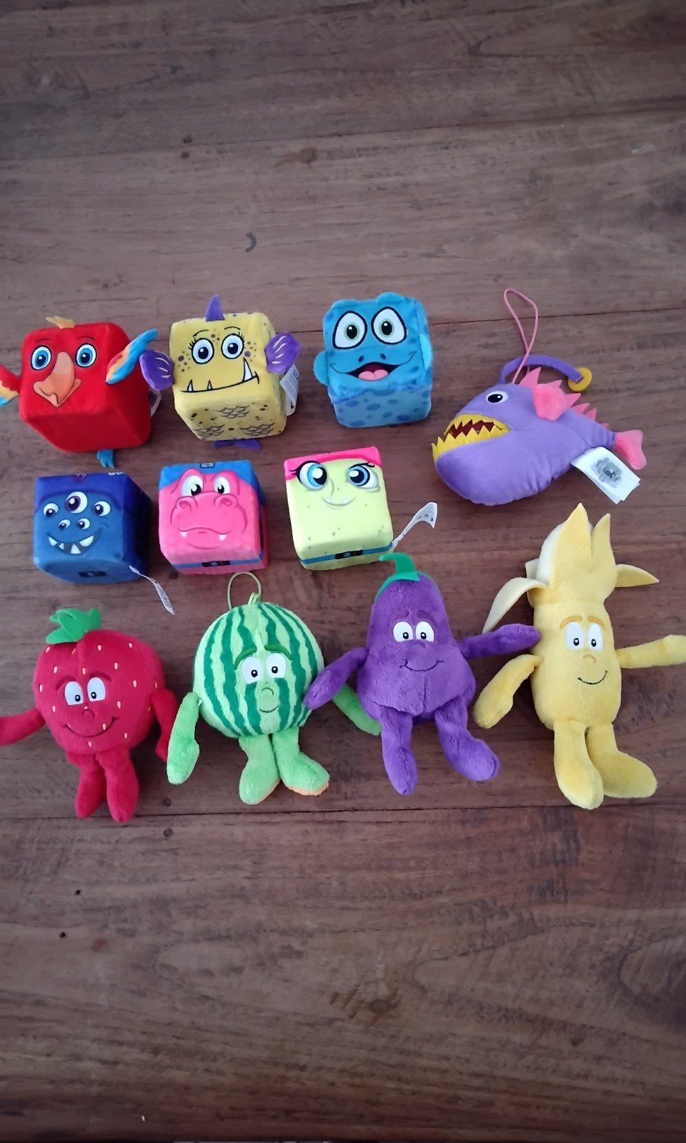 11 originele Lidl knuffels, Enfants & Bébés, Jouets | Peluches, Neuf, Lidl, Petit (moins de 20 cm), Multicolore, Enlèvement