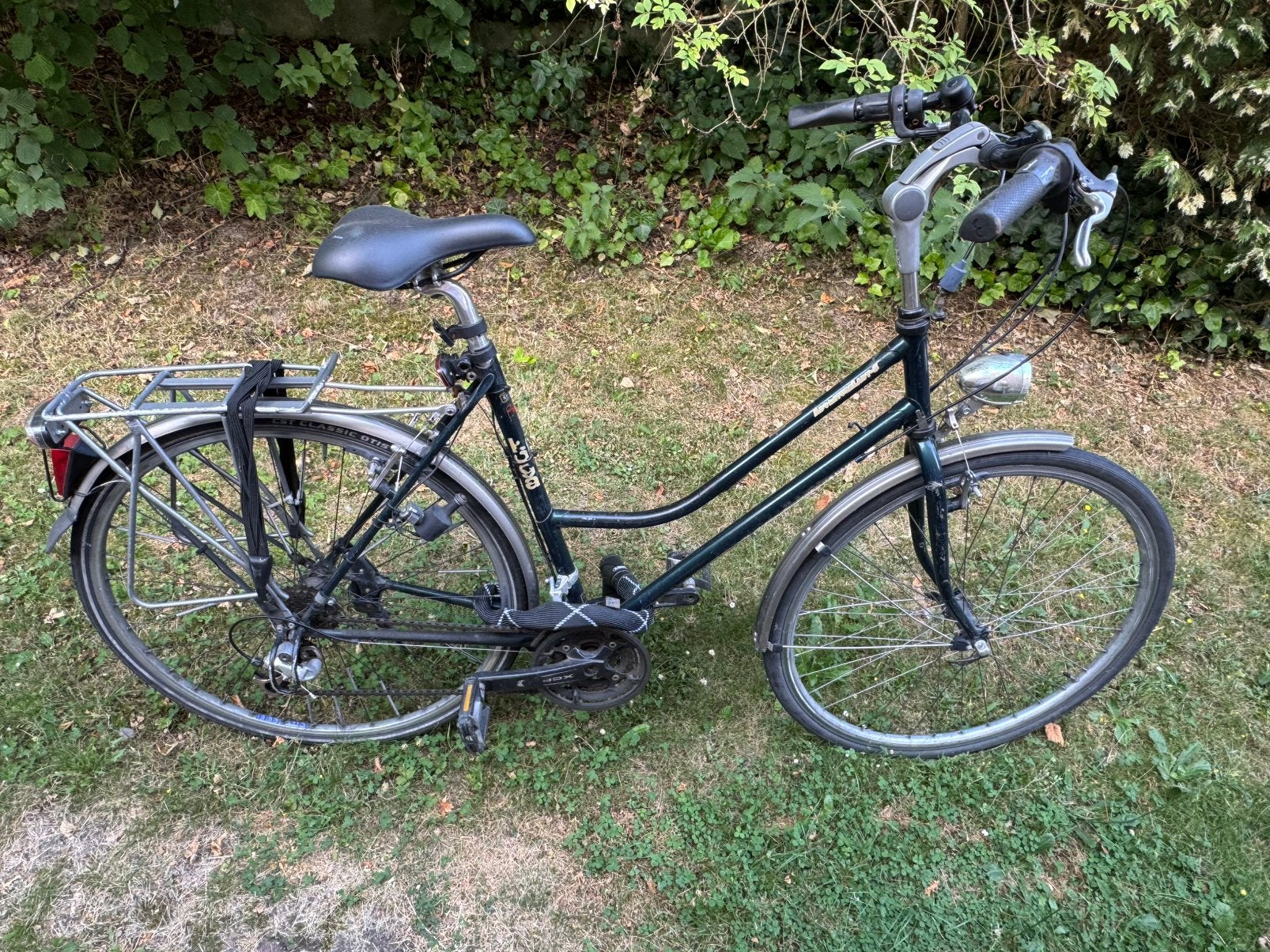 Damesfiets, Ophalen, Gebruikt