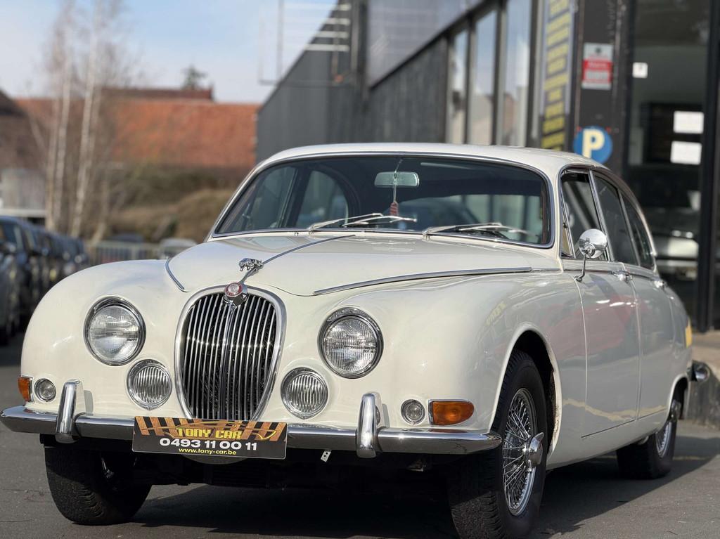 Jaguar MK II Voiture Old Timer  Contrôle Technique, Achat, 4 portes, Entreprise, Noir