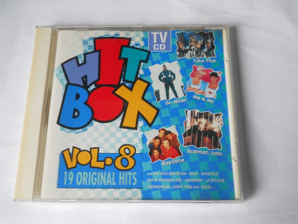 CD - HITBOX  -  VOL  8, Cd's en Dvd's, Ophalen of Verzenden, Zo goed als nieuw, Verzamelalbum, Dance en House