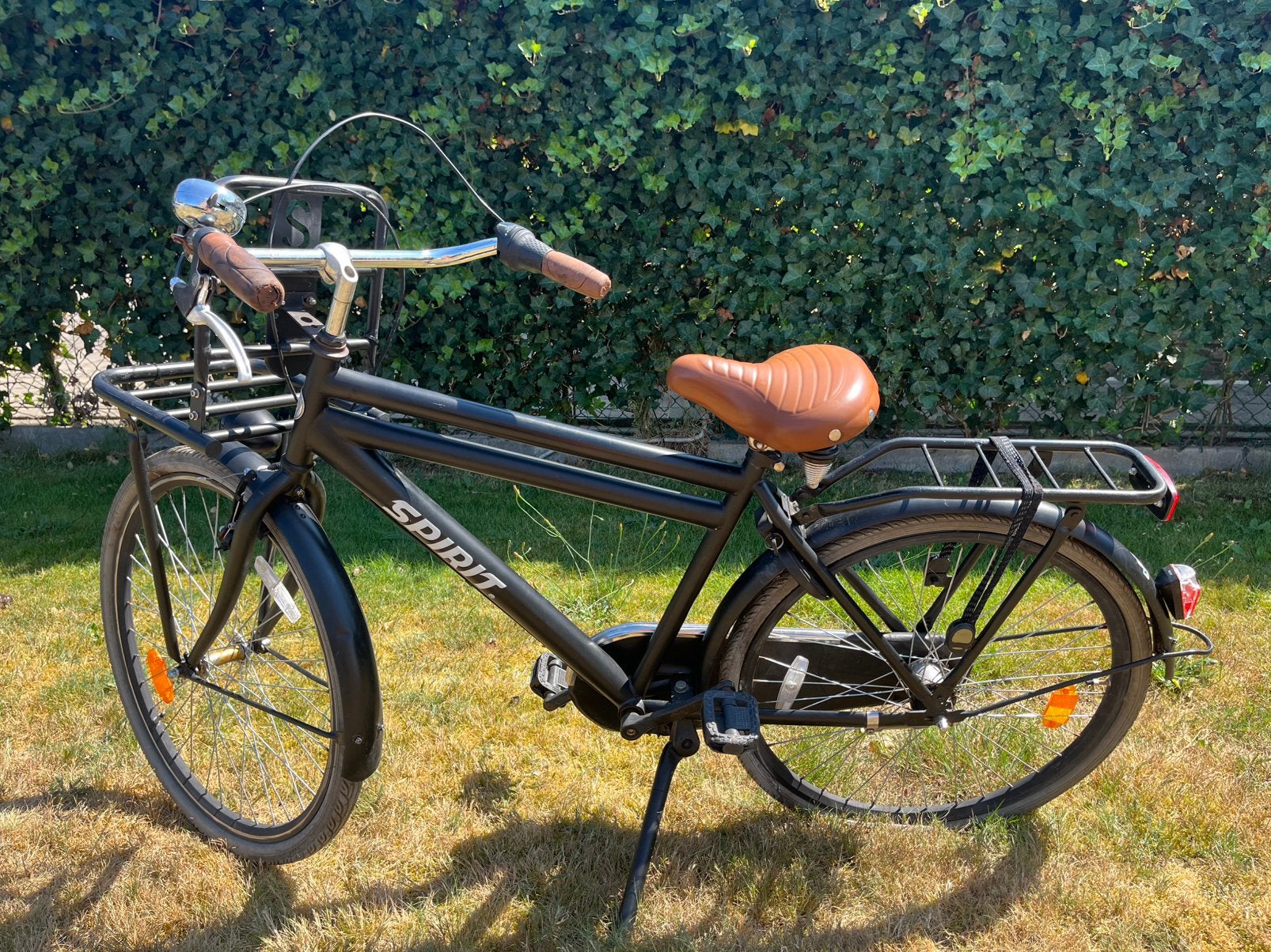 Spirit kinderbakfiets, Fietsen en Brommers, Fietsen | Jongens, Ophalen, Gebruikt, Terugtraprem, 26 inch of meer