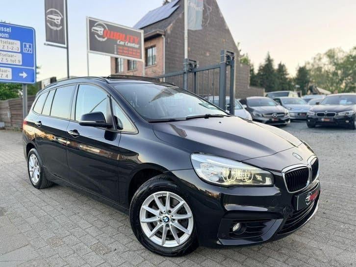 Bmw 218d Gran Tourer Sport 2016 150pk 7zitpl Pano Xenon Full, Auto's, Voorwielaandrijving, Testrit aan huis, 1995 cc, 4 cilinders