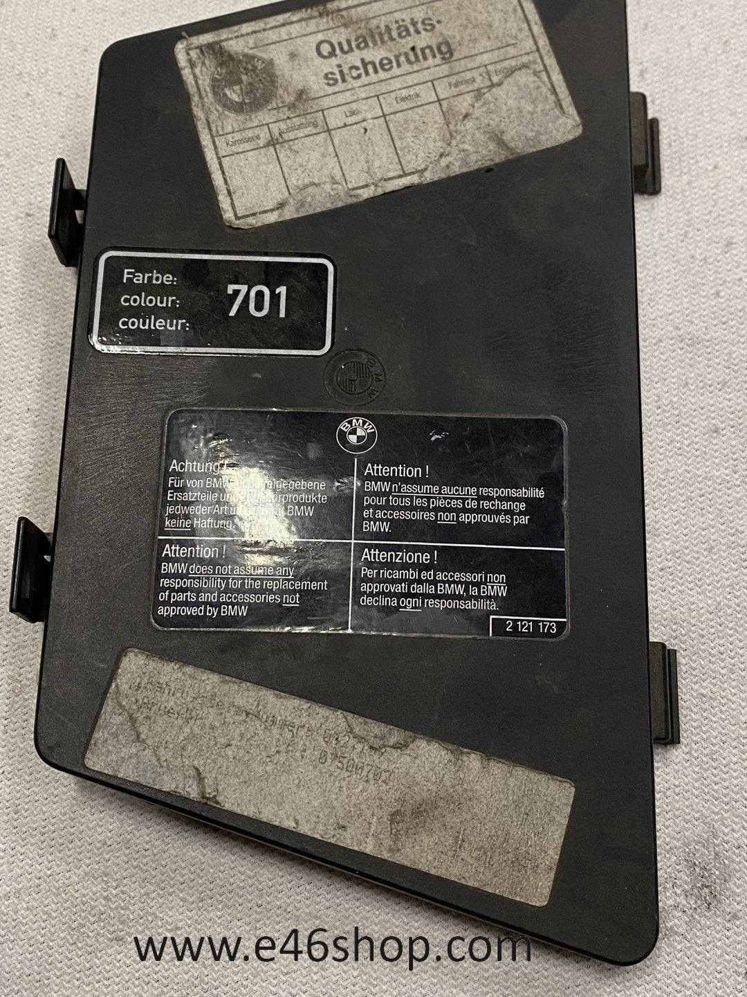 RELAIS ZEKERING KAST DEKSEL BMW R1100RT OE 2306224, -, Utilisé, -, -