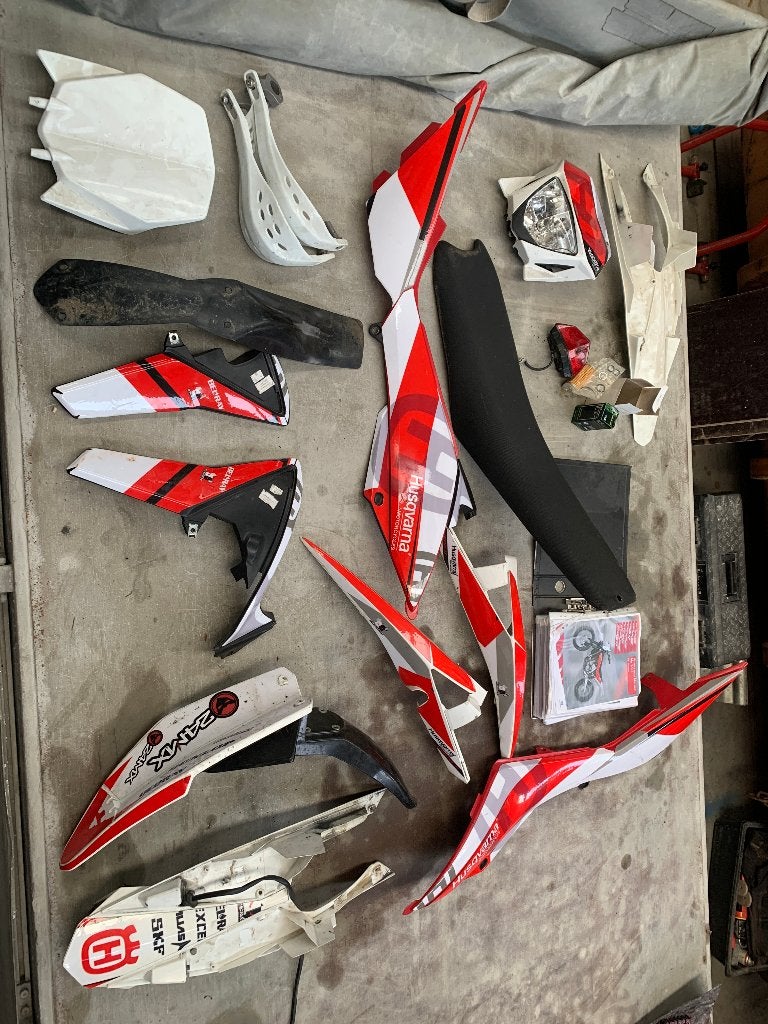 Onderdelen Husqvarna SMR 511, Motoren, Ophalen