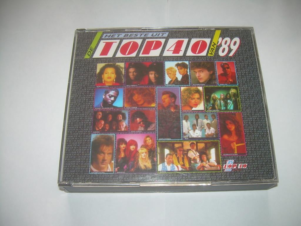2 CD BOX - TOP 40 - HET BESTE VAN 1989, Cd's en Dvd's, Cd's | Verzamelalbums, Ophalen of Verzenden, Zo goed als nieuw, Pop