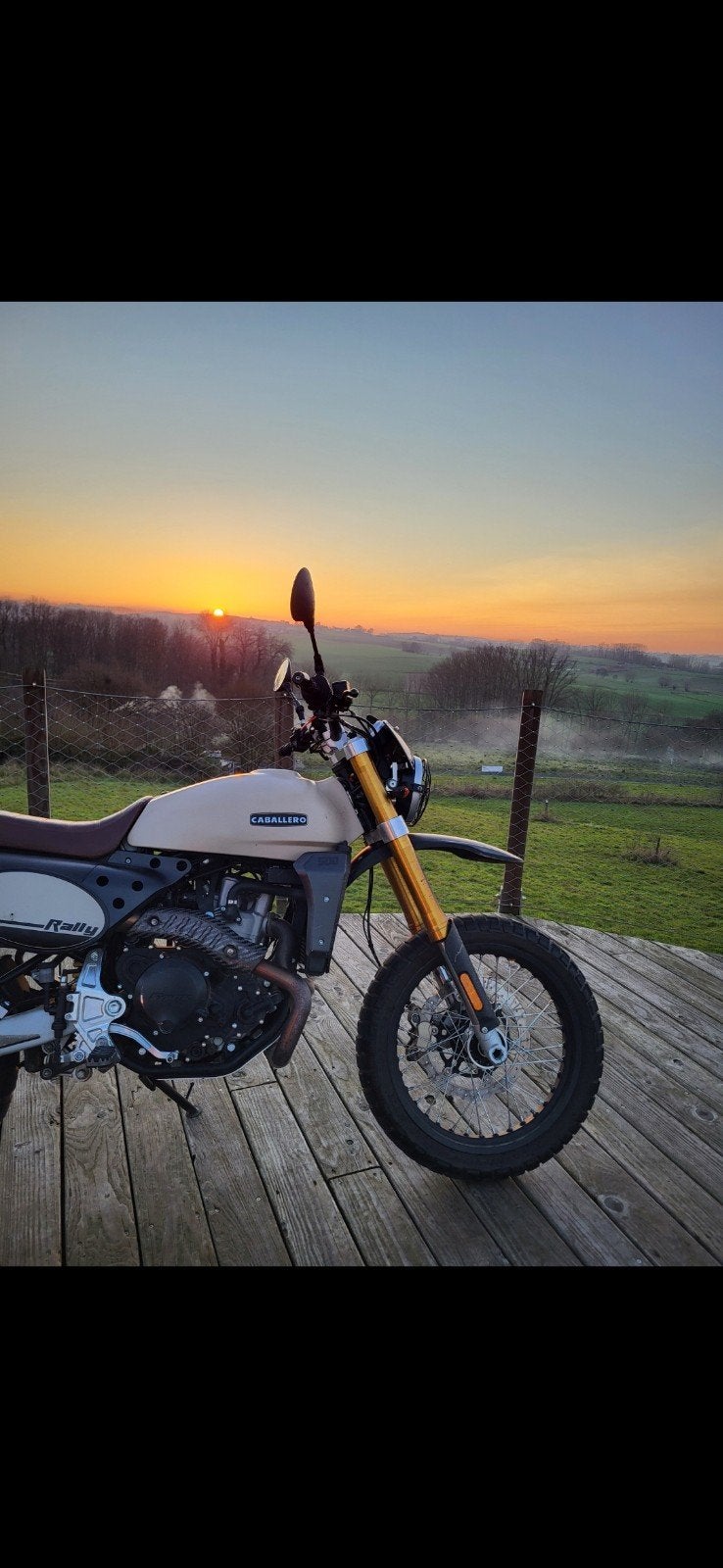Fantic caballero 500 rally, Enlèvement