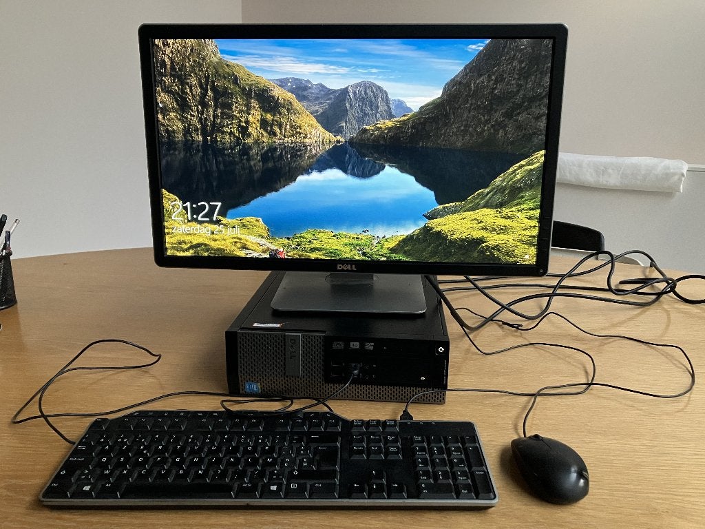 Dell Optiplex 9020 Intel Core i7 3.60GHz 8GB RAM 24" monitor, Gebruikt, 8 GB, 512 GB, Dell