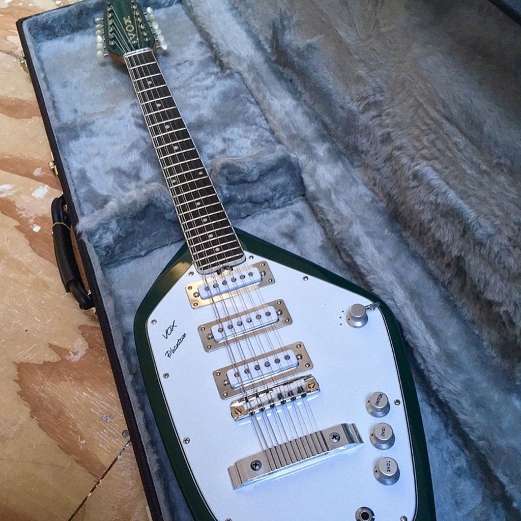 Vox Phantom XII - Racing Green (Brandoni), Musique & Instruments, Instruments à corde | Guitares | Électriques, Enlèvement, Utilisé