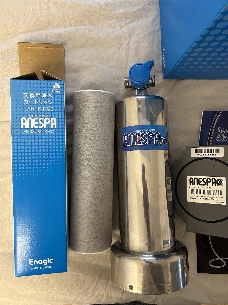 ANESPA Home Spa System, Huis en Inrichting, Woonaccessoires | Overige, Zo goed als nieuw, Metaal, Grijs, Overige stijlen, Ophalen