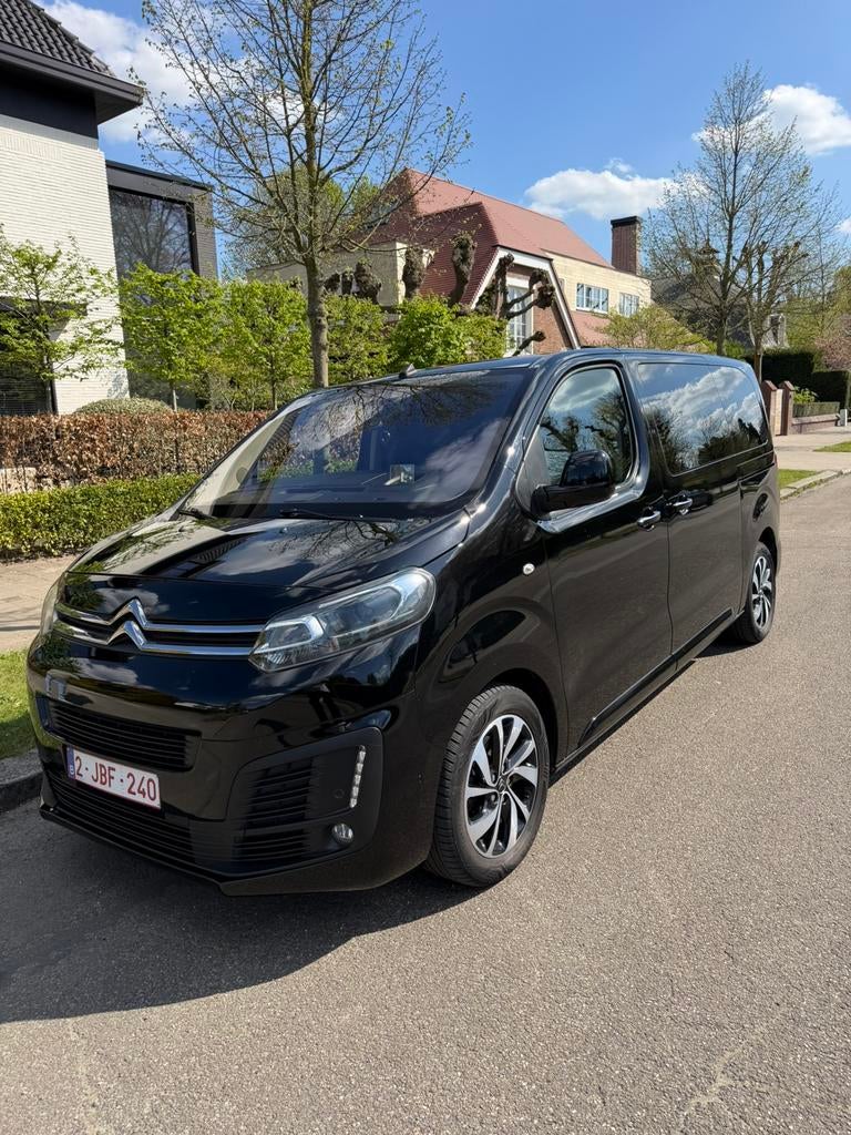 Citroen spacetourer full full option 7 pl, Auto's, Citroën, Monovolume, 4 cilinders, Zwart, Diesel