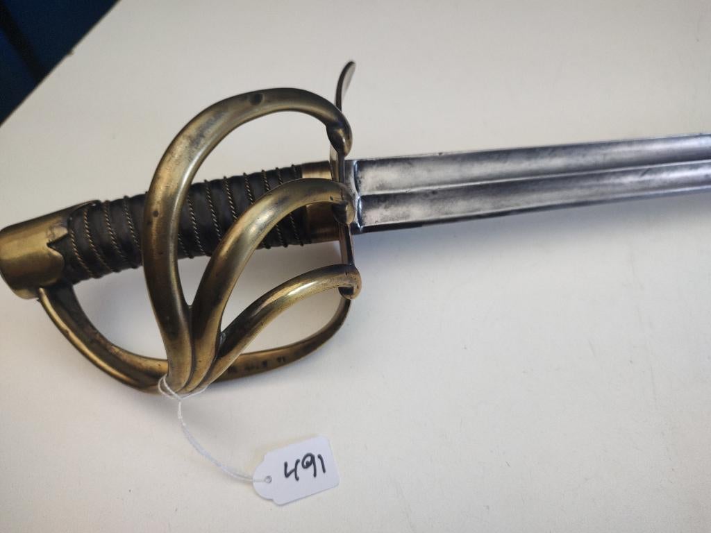 Sabel # 491 - Frankrijk - Kurassier Cavalerie 1830, Verzenden