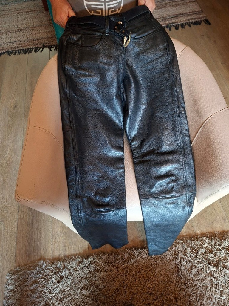 Lederen broek dames, Ophalen, Tweedehands, Dames, Broek | leer
