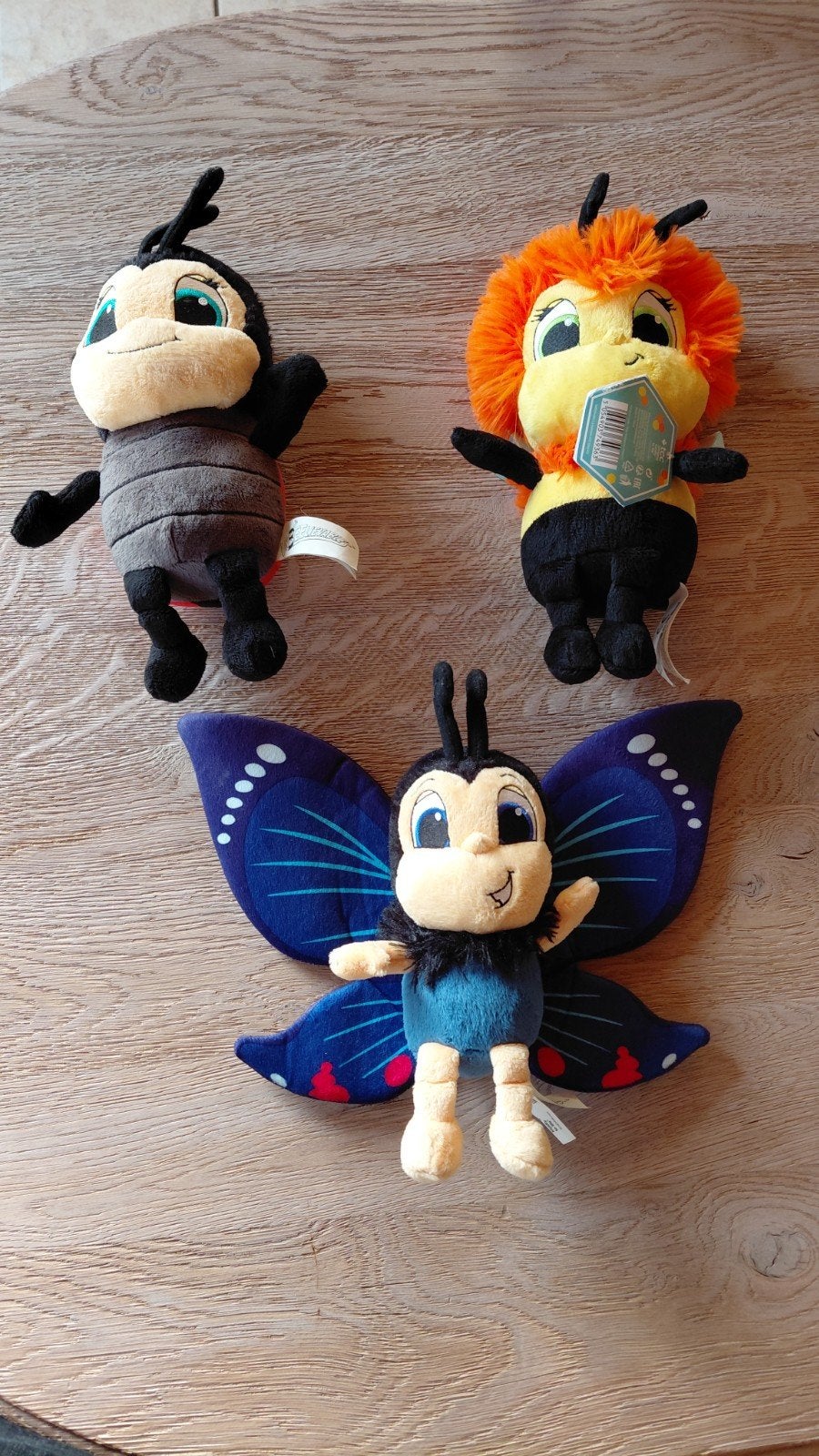 3 knuffels voor 2€, Enlèvement