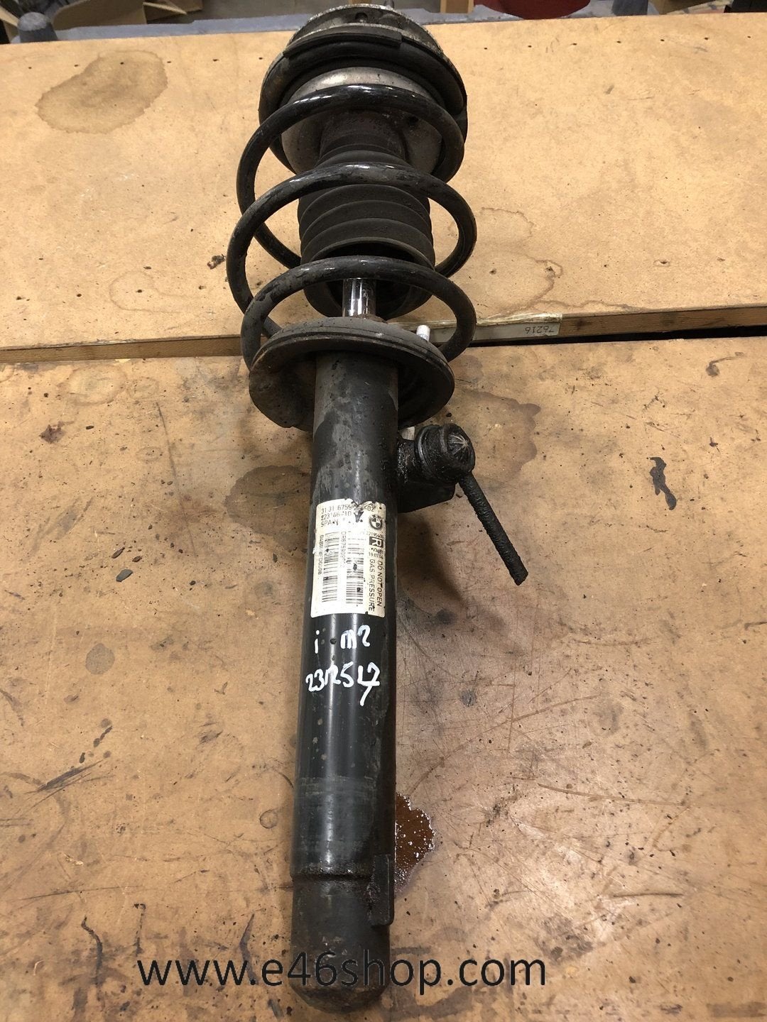 VEERPOOT SCHOKBREKER BMW 3 E46 RECHTS, Gebruikt, -, -, Ophalen of Verzenden