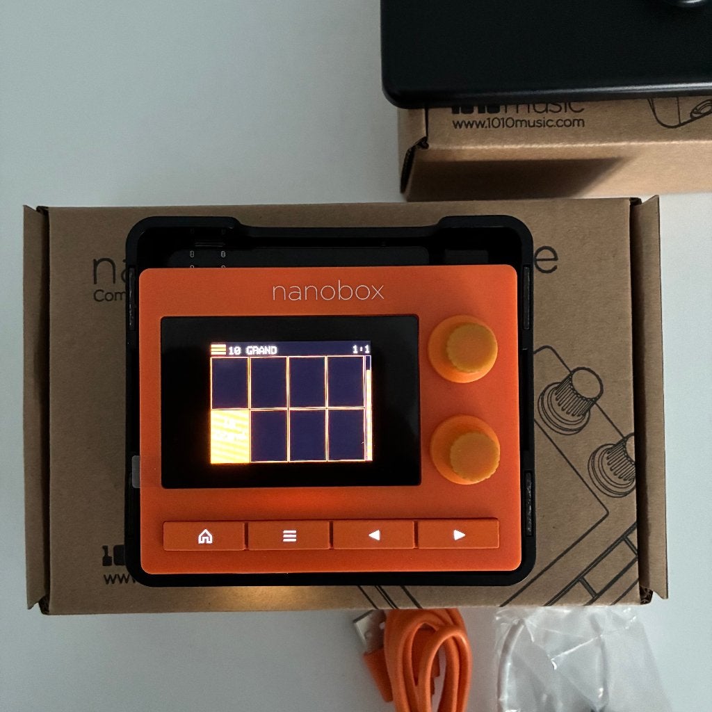 Sampler 1010music Nanobox Tangerine + étui à piles NEUF, Enlèvement ou Envoi, Neuf