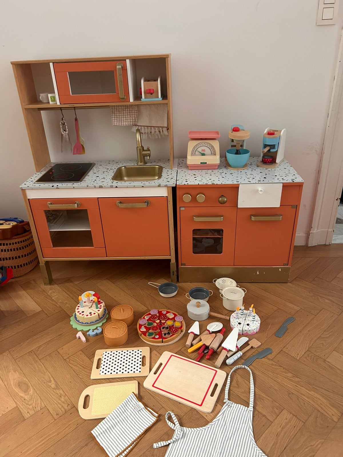 Speelgoedkeuken, Enlèvement, Utilisé, Bois, Jouer à la cuisine