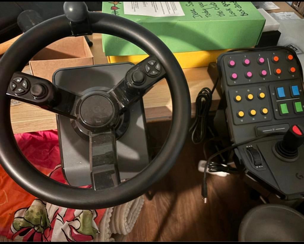 Farming simulator stuur, Ophalen, Zo goed als nieuw
