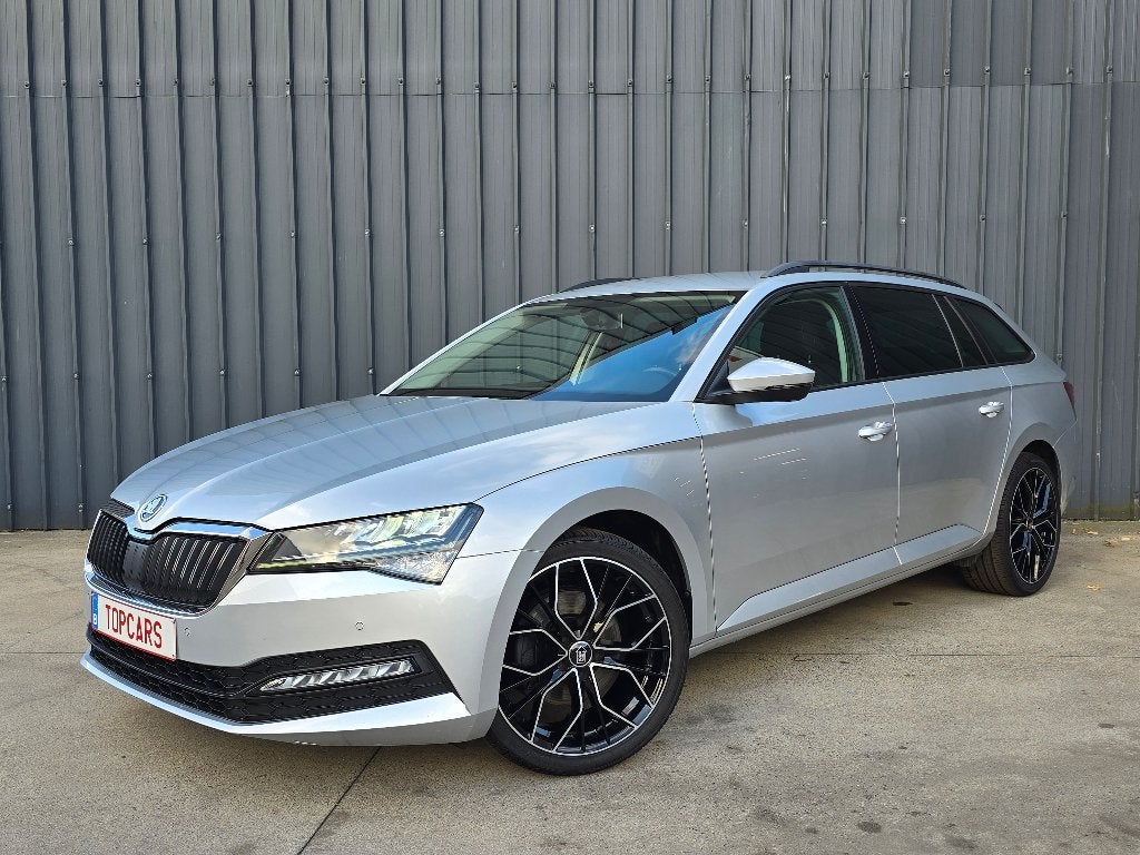 ✔  SKODA SUPERB 1.5TSI Amb Combi 2021 Euro6d❕ LED, Apps,.., Auto's, Voorwielaandrijving, Stof, 4 cilinders, Bedrijf