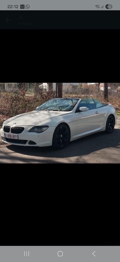 BMW 630i E64 Cabrio 2005 410 000 km lire le texte, Achat, 2 portes, Automatique, Particulier