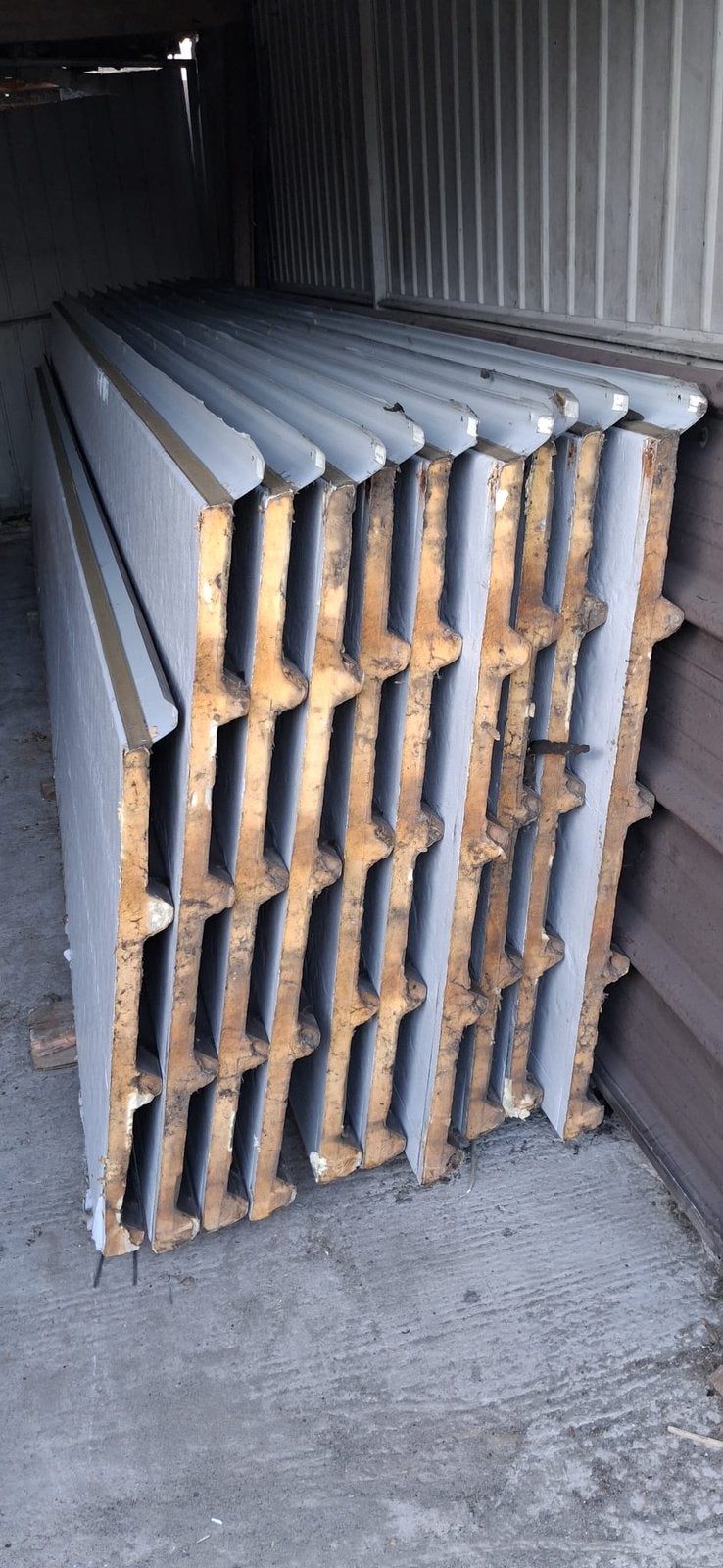 Sandwichpanelen 3cm isolatie Dakplaten €10/m2, Enlèvement, Utilisé