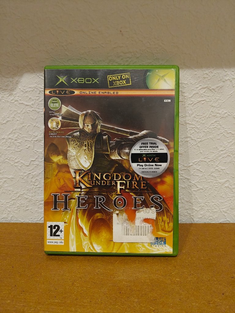 Kingdom Under Fire Heroes Xbox, Games en Spelcomputers, Games | Xbox Original, Gebruikt, 1 speler, Ophalen of Verzenden, Role Playing Game (Rpg)