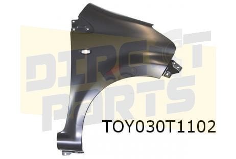 Toyota Aygo voorscherm Rechts (-7/14) Origineel! 538110H010, Neuf, -, -, Garde-boue