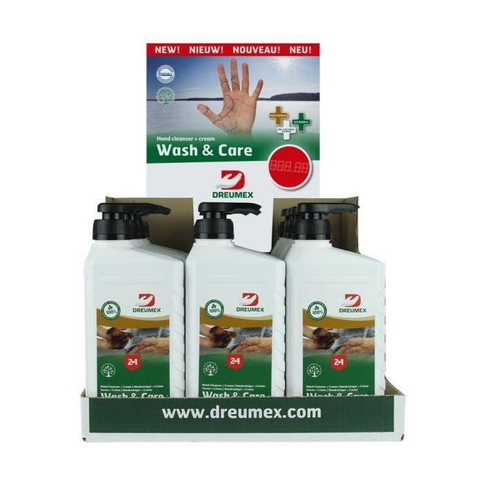 Dreumex Handreiniger wash & care 1 l pot en po – 11610001003, Ophalen, Nieuw