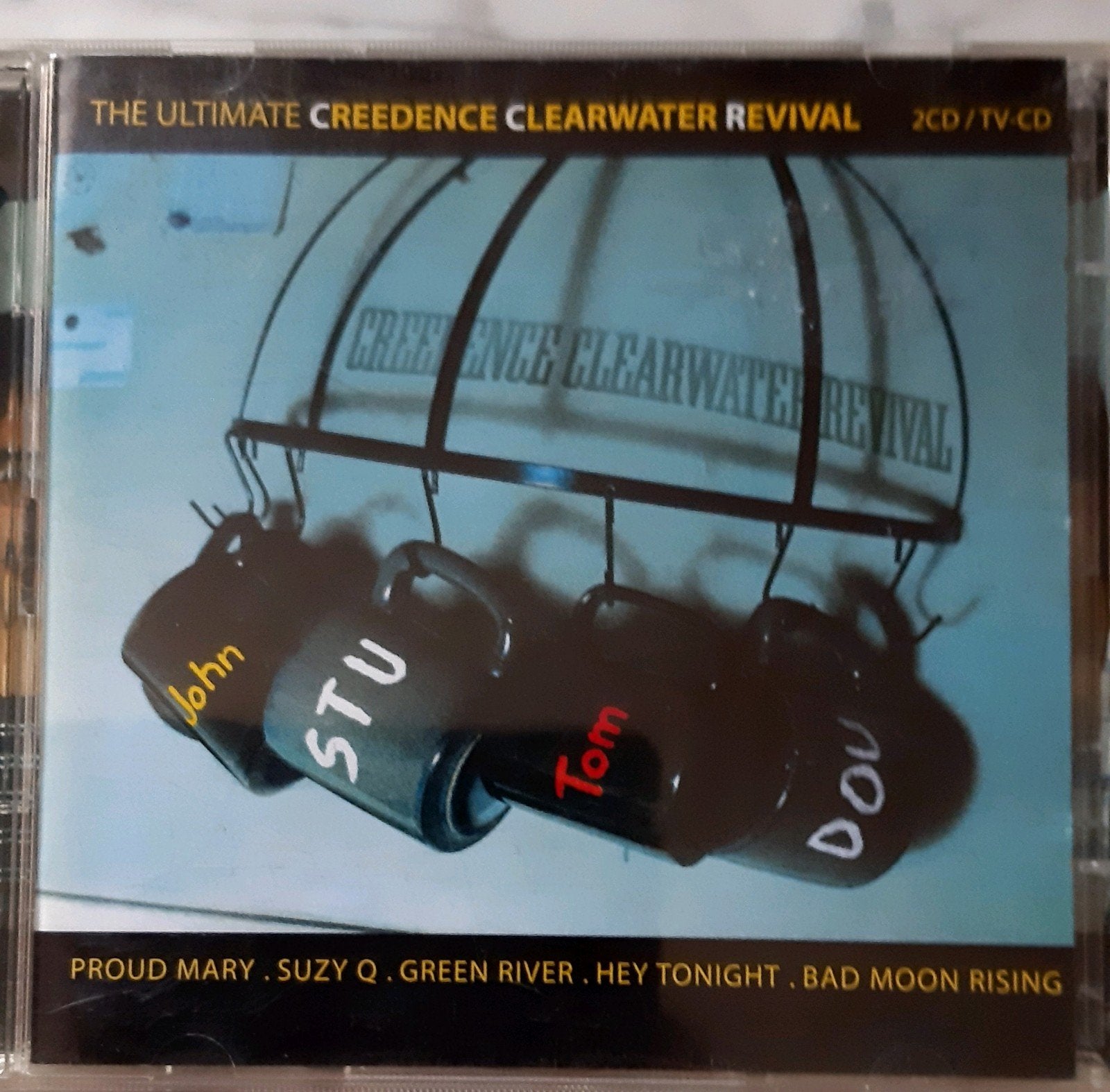 2CD, THE ULTIMATE CREEDANCE CLEARWATER REVIVAL, Ophalen of Verzenden, Gebruikt