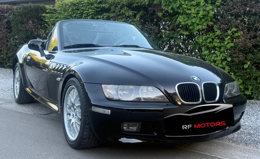 🔥BMW Z3 ROADSTER /1.9i /2000 /130.000 KM/GARANTIE, Auto's, Zwart, Zwart, Bedrijf, Sound system
