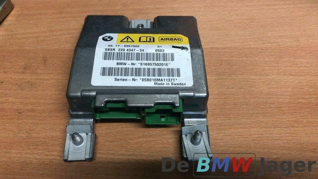 Airbag sensor B-stijl Rechts 5 serie E60 E61 E63 65776957502, Enlèvement ou Envoi, Utilisé, BMW, BMW