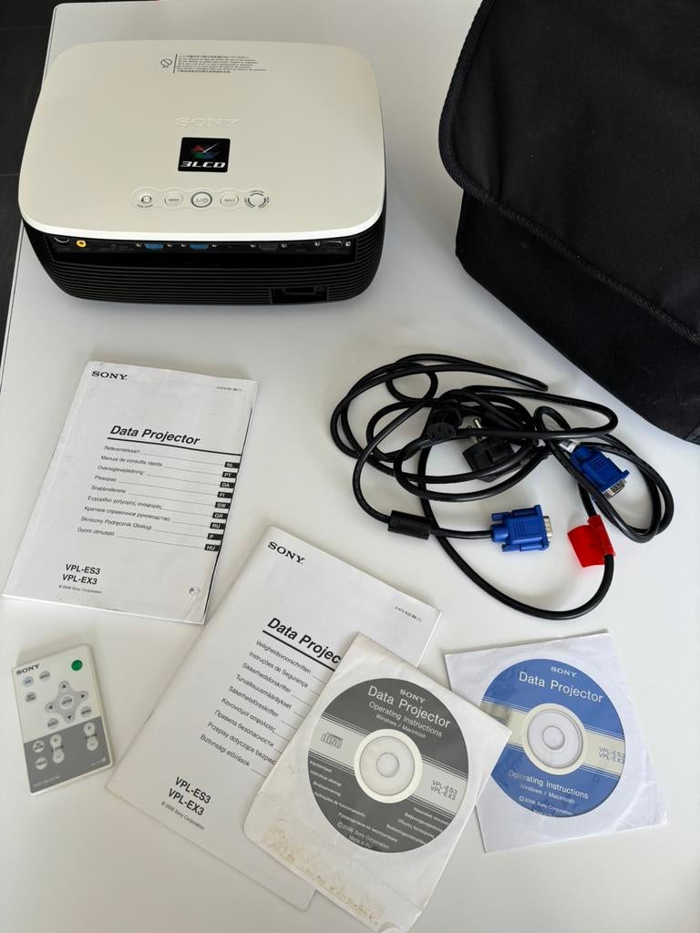 Sony data projector VPL-ES3, Ophalen, Gebruikt