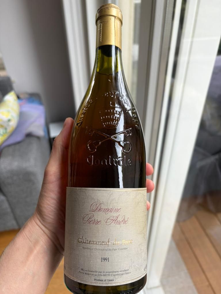 Chateauneuf-du-Pape 1991, Ophalen, Zo goed als nieuw
