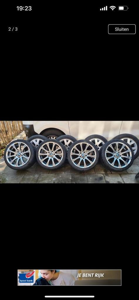 Jantes bmw E46 M3 M5, Autos : Pièces & Accessoires, Pneus & Jantes, Pneus et Jantes, Véhicule de tourisme, Pneus été, 18 pouces