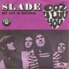 7" Slade – Coz I Luv You, Cd's en Dvd's, Vinyl Singles, Gebruikt, 7 inch, Ophalen of Verzenden, Rock en Metal