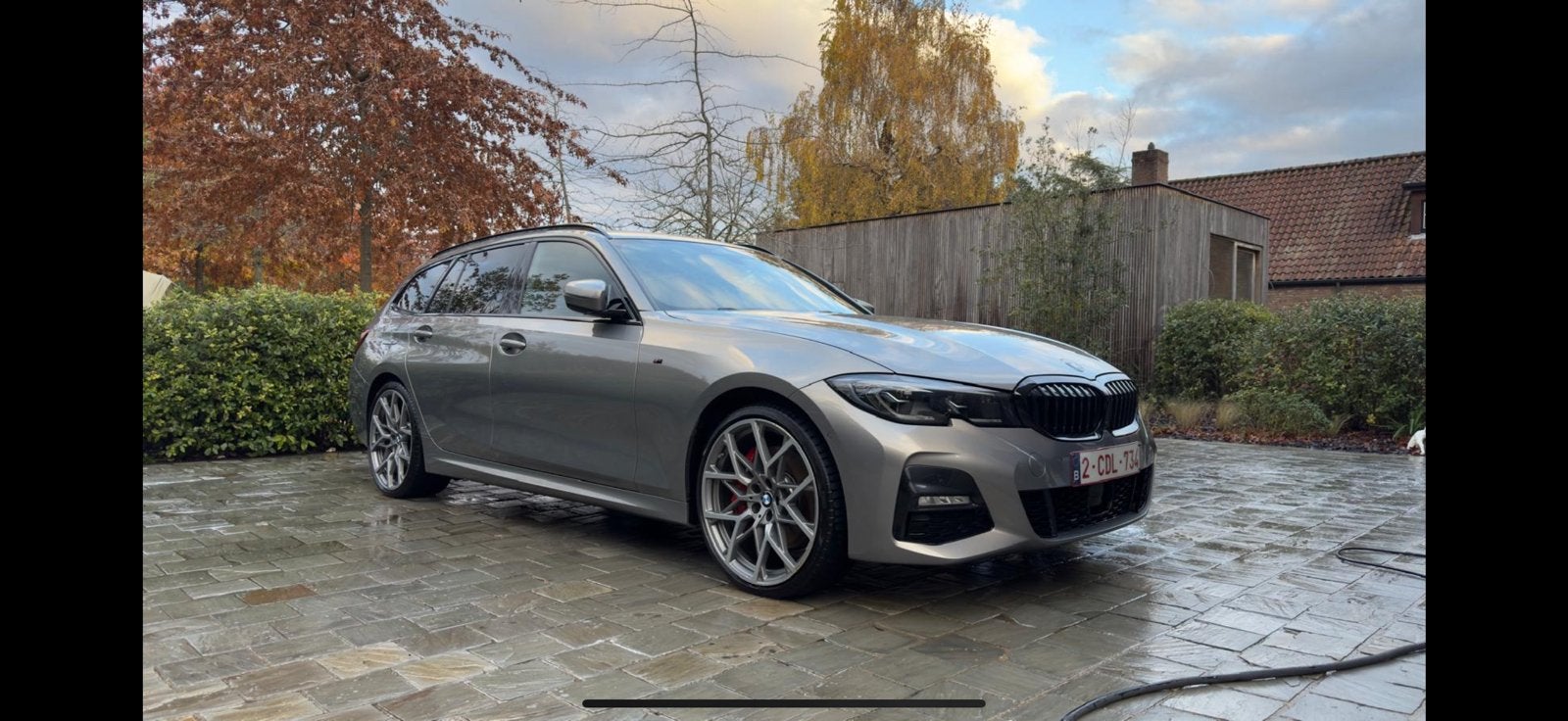 BMW 330e Touring Full Option, Autos, Cuir, Achat, Beige, Entreprise