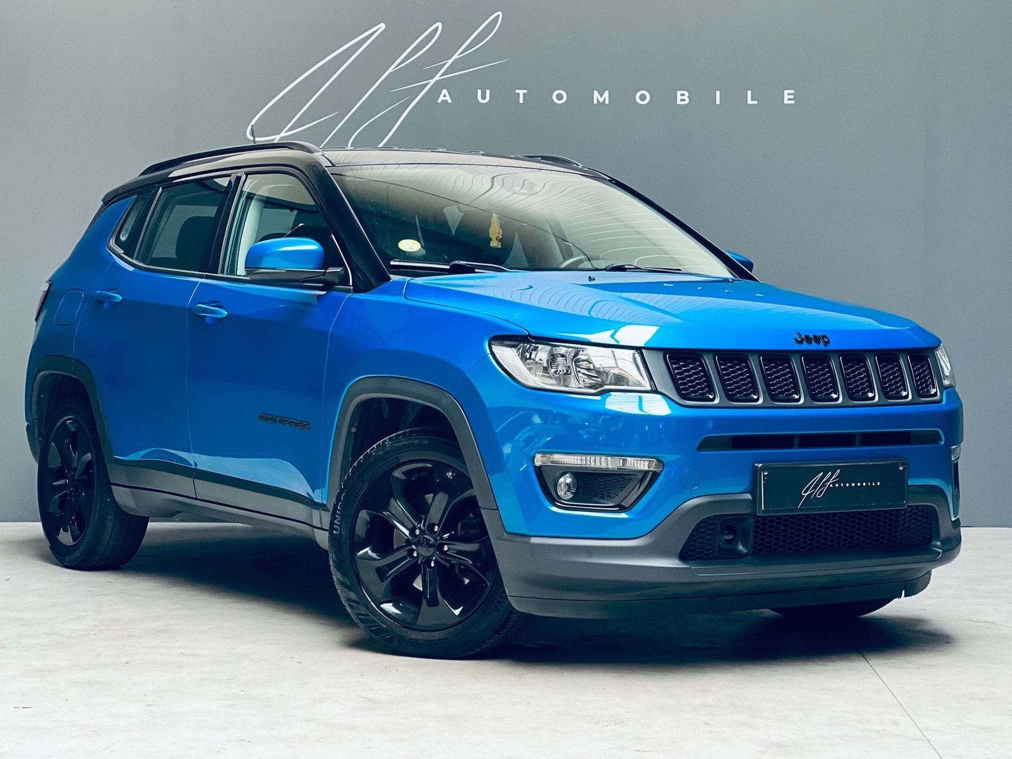 Jeep Compass 1.6 MJD *CARPLAY*CLIMATISATION*CAR’ET COMPLET, Voorwielaandrijving, Gebruikt, 4 cilinders, Blauw