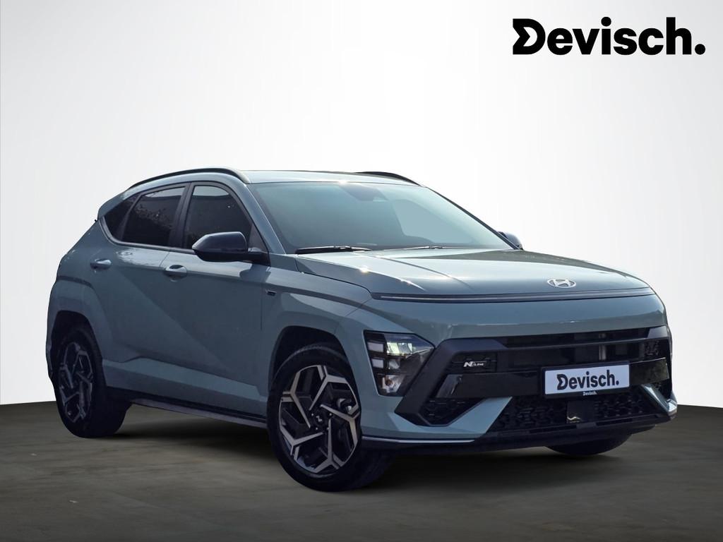 Hyundai KONA 1.6 T-GDi FEEL N-LINE 138 M6 (bj 2025), Auto's, Voorwielaandrijving, Stof, Gebruikt, 4 cilinders