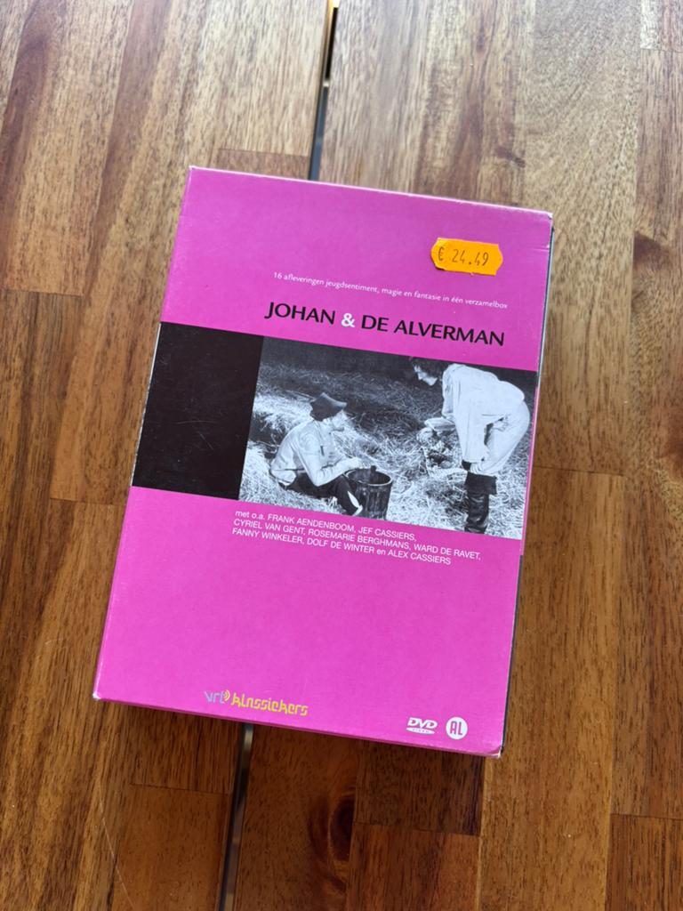 Johan & de alverman dvd box, Ophalen of Verzenden, Zo goed als nieuw, Komedie