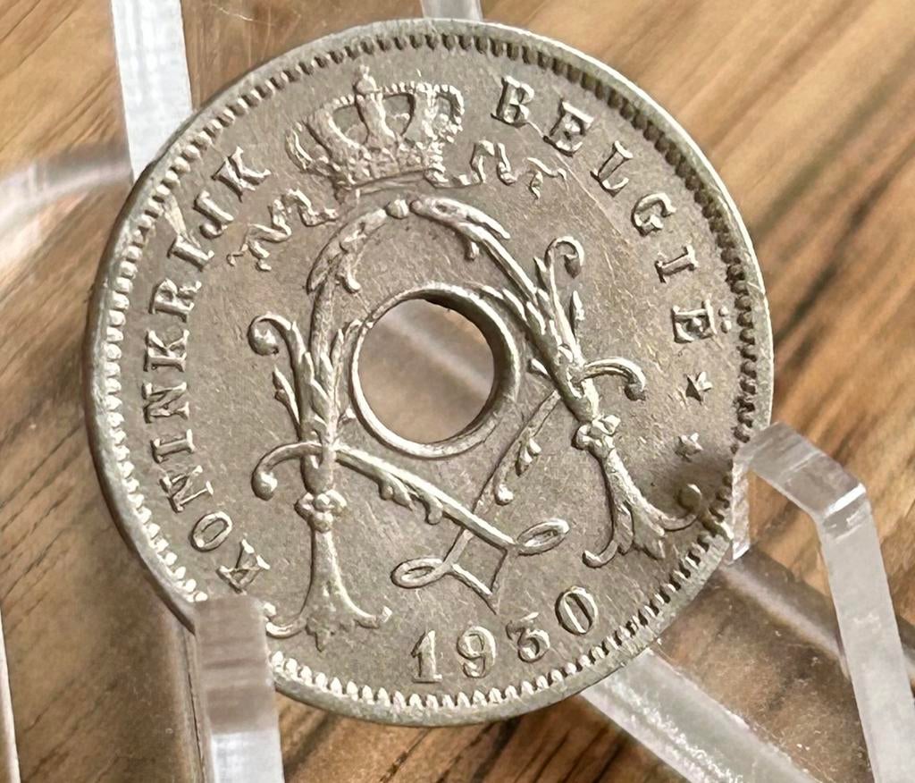 5 cents 1930, double flamand 3 est, Enlèvement ou Envoi