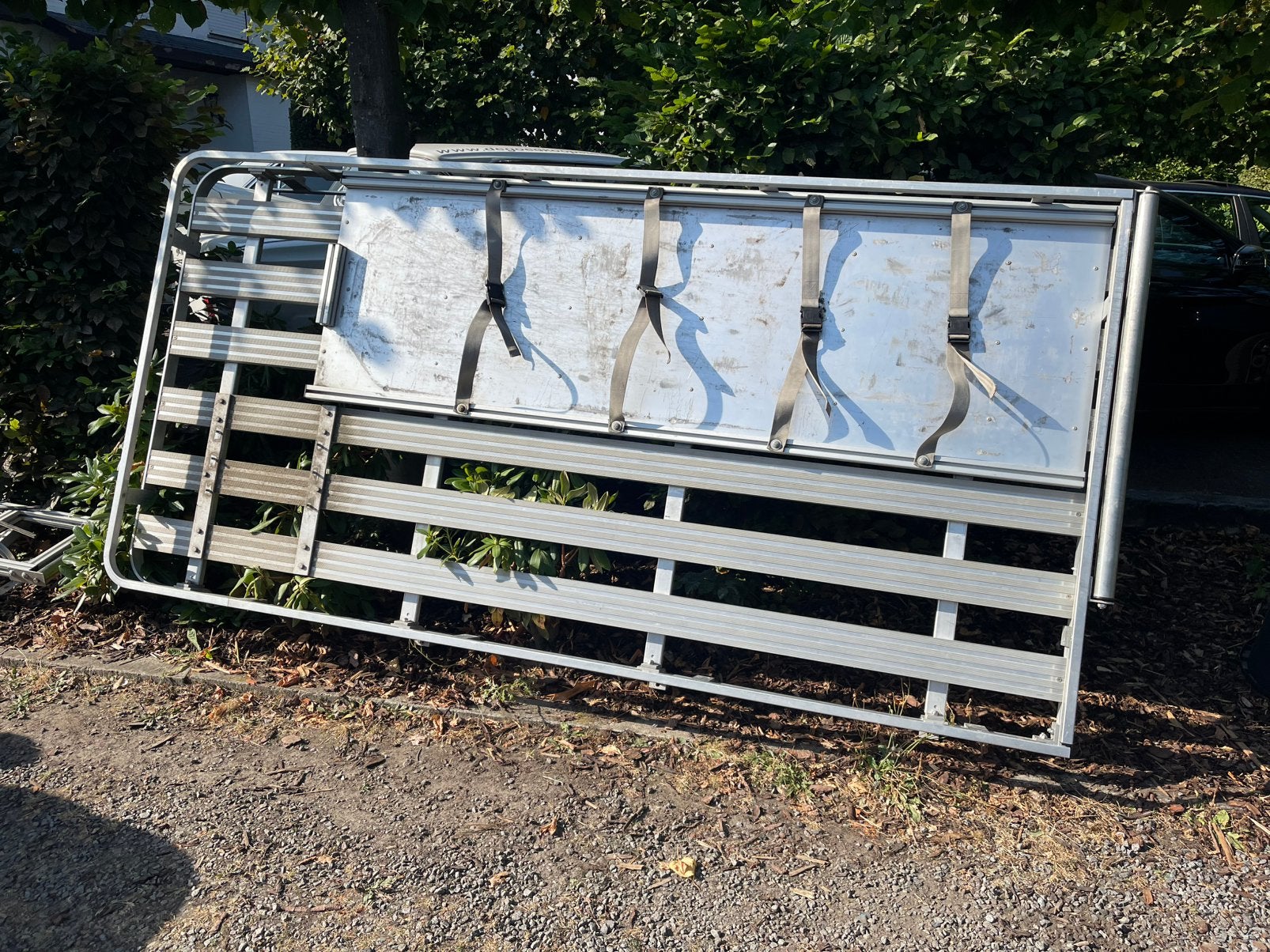 Support en aluminium Defender 110 Patriot, Enlèvement, Utilisé