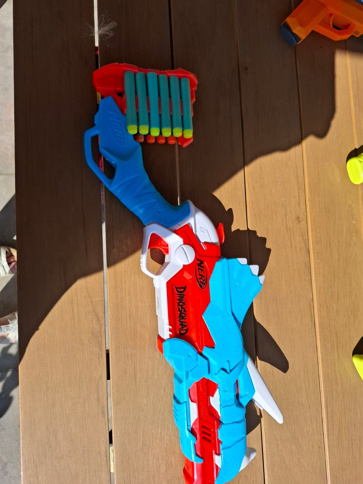 Nerf pistolen, Ophalen