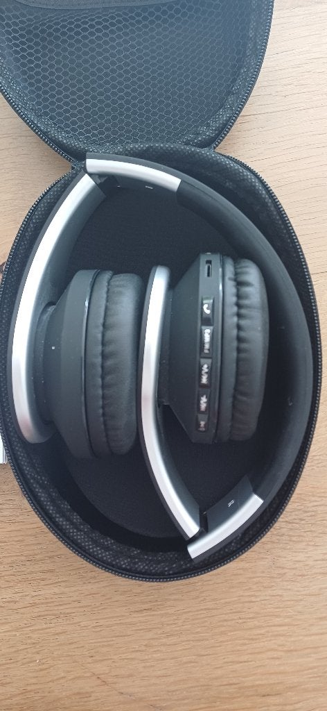 PowerLocus - Nouveaux écouteurs supra-auriculaires Bluetooth, Neuf, Autres marques, Enlèvement ou Envoi, Noir