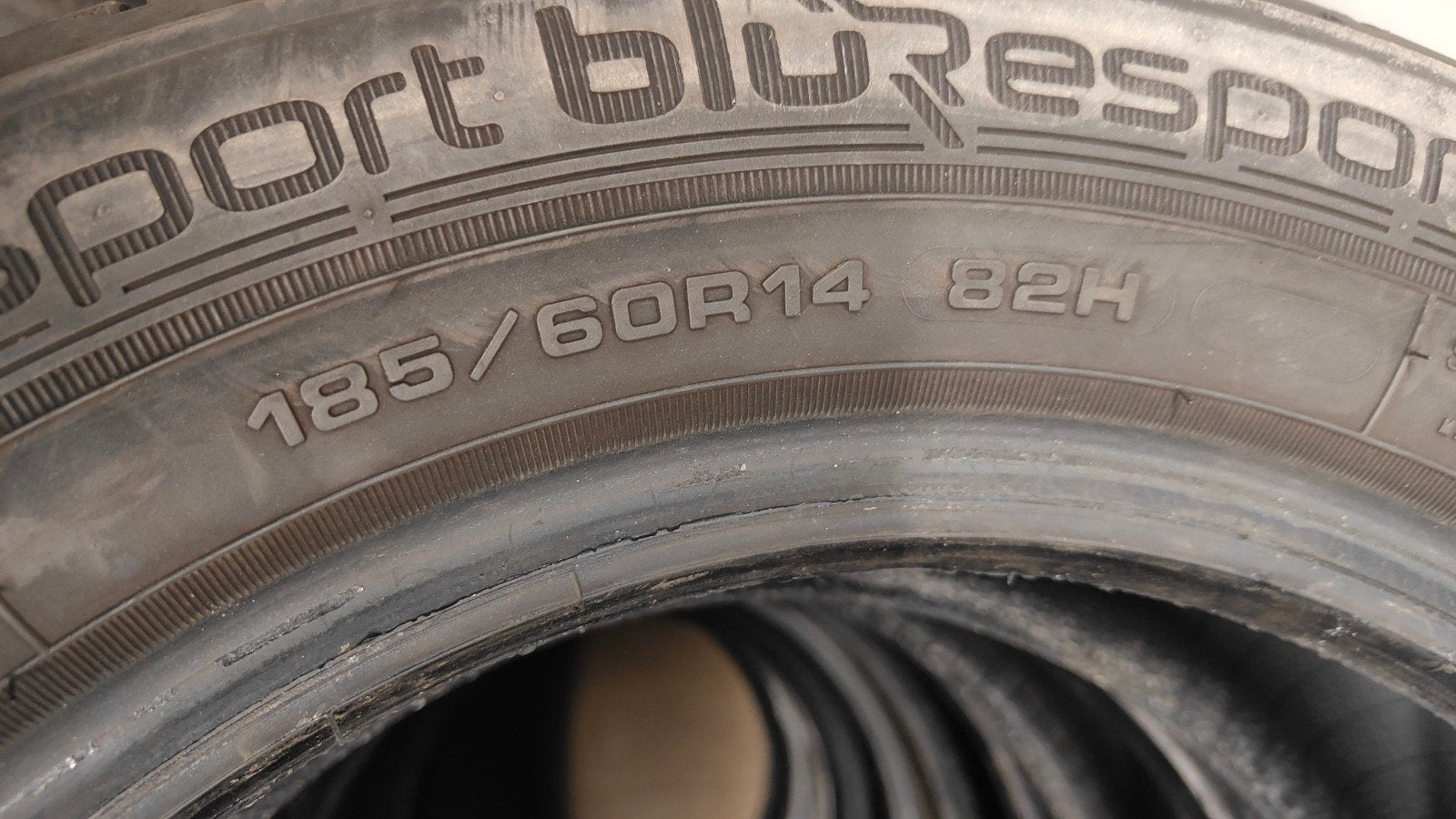 185/60r15 Dunlop 35€ chacun avec assemblage, Autos : Pièces & Accessoires, Enlèvement