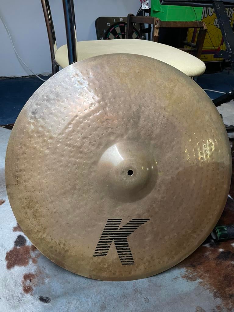 Zildjian K Custom ride 22, Muziek en Instrumenten, Ophalen of Verzenden, Zo goed als nieuw