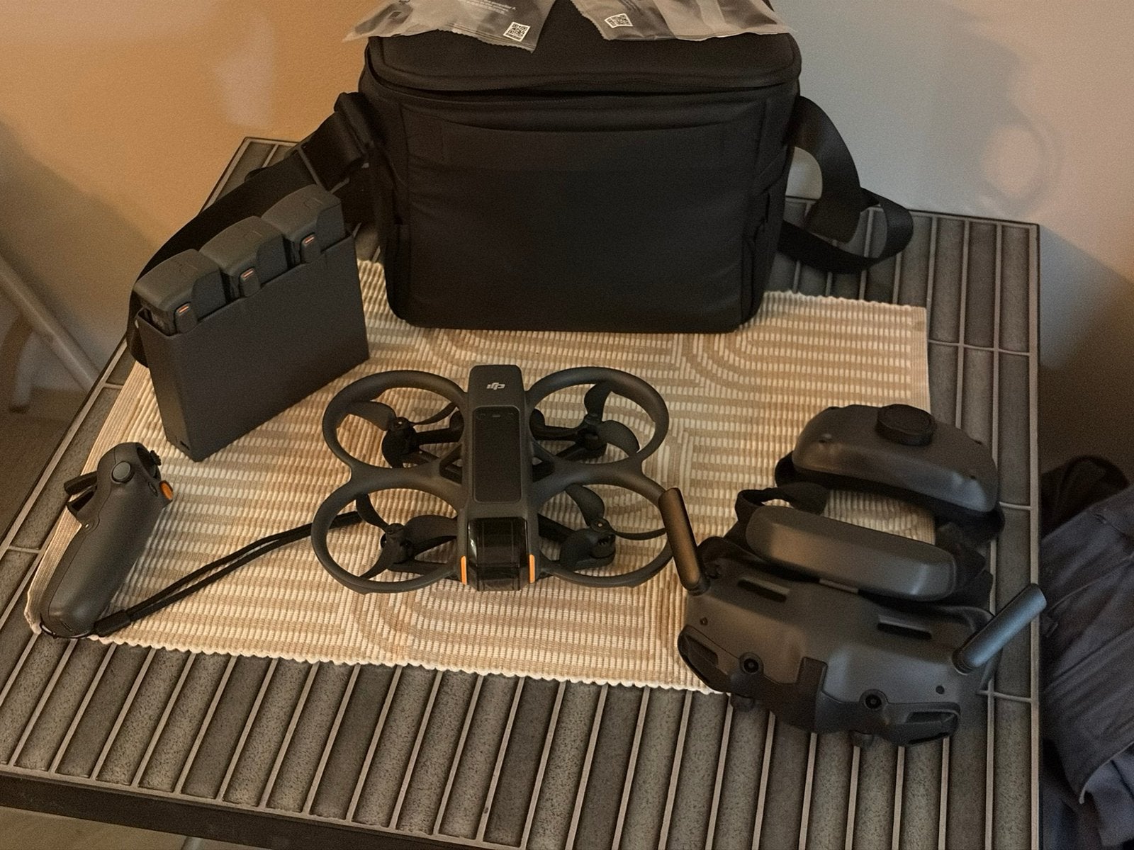 Dji avata 2, Ophalen