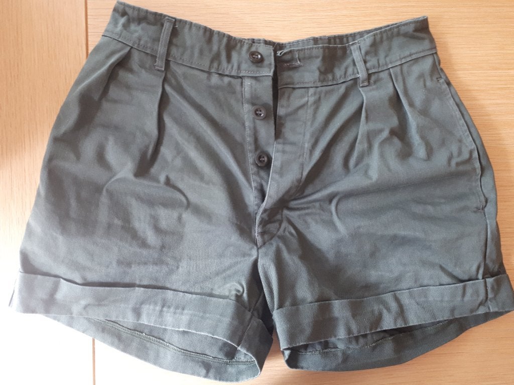 Short armée belge vintage, Enlèvement ou Envoi, Armée de terre, Vêtements ou Chaussures
