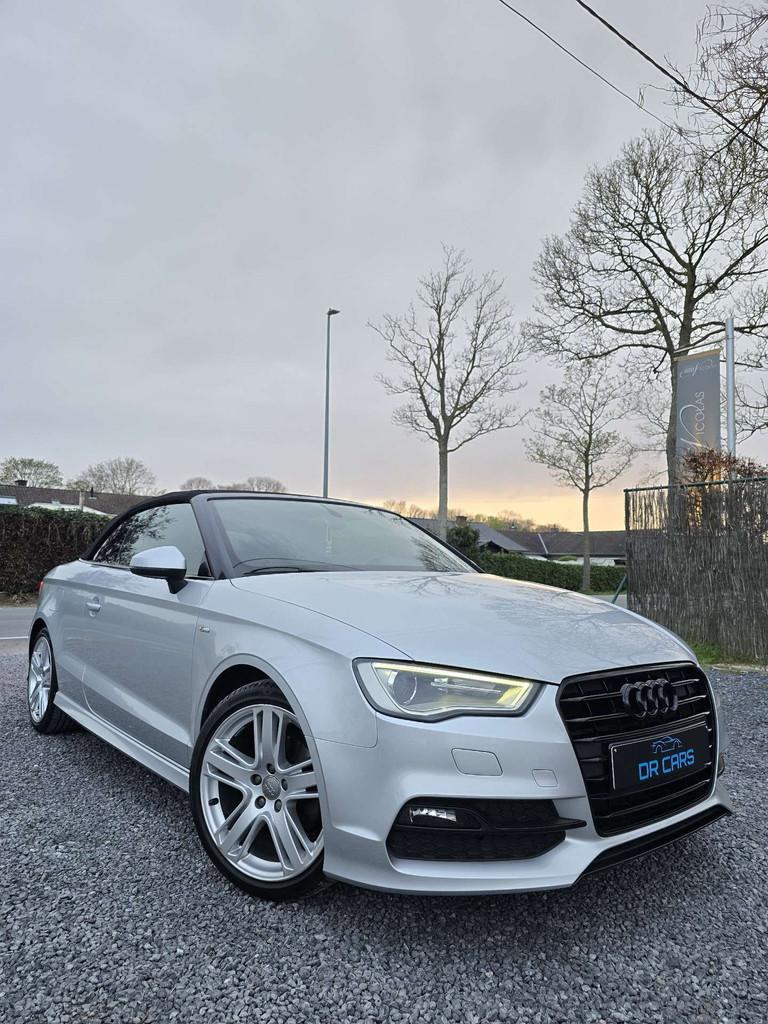 Audi A3 Cabriolet 1.4 TFSI-S line-Sport-seats, Autos, Audi, Argent ou Gris, Achat, Entreprise, Cabriolet
