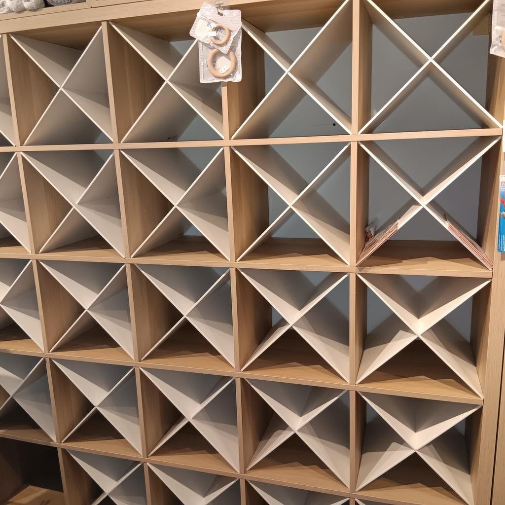 Kallax kruis inzetstukken, Huis en Inrichting, Woonaccessoires | Wijnrekken, Ophalen, Zo goed als nieuw